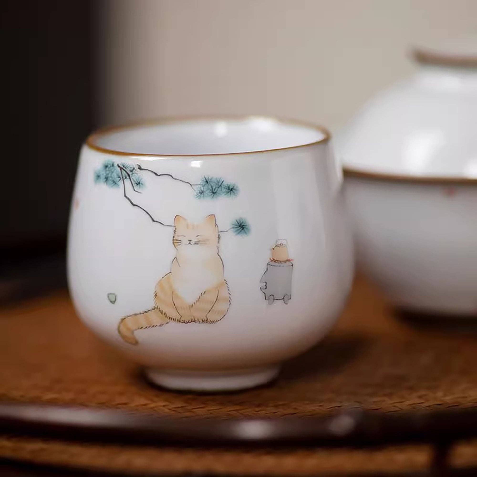 MinoCraft - Wholesale Coffee/Tea Cup - Ru porcelain master tea cup0