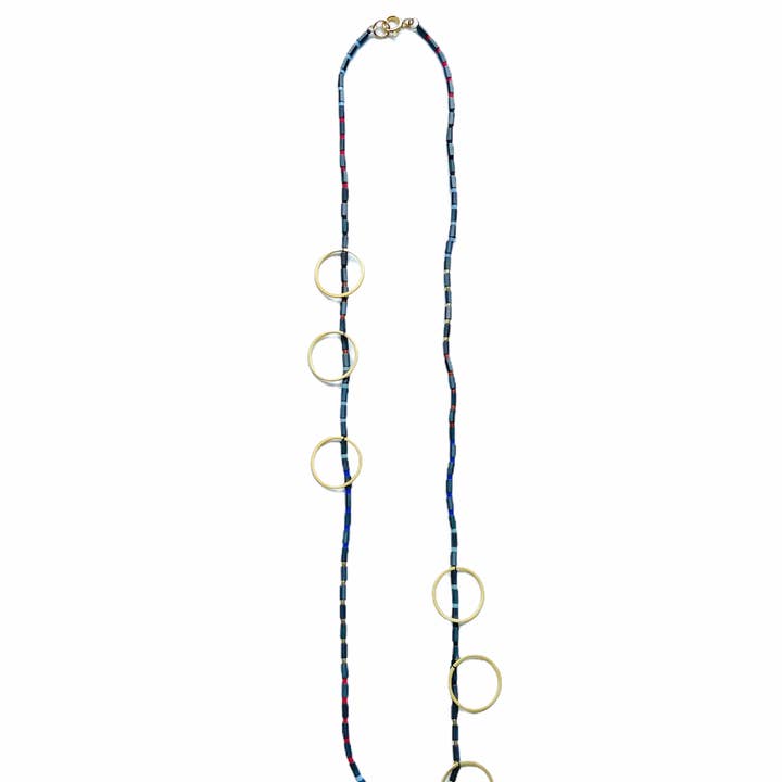 Trecy Bleich - Wholesale Beaded/Pearl Necklace - Golden Circle necklace