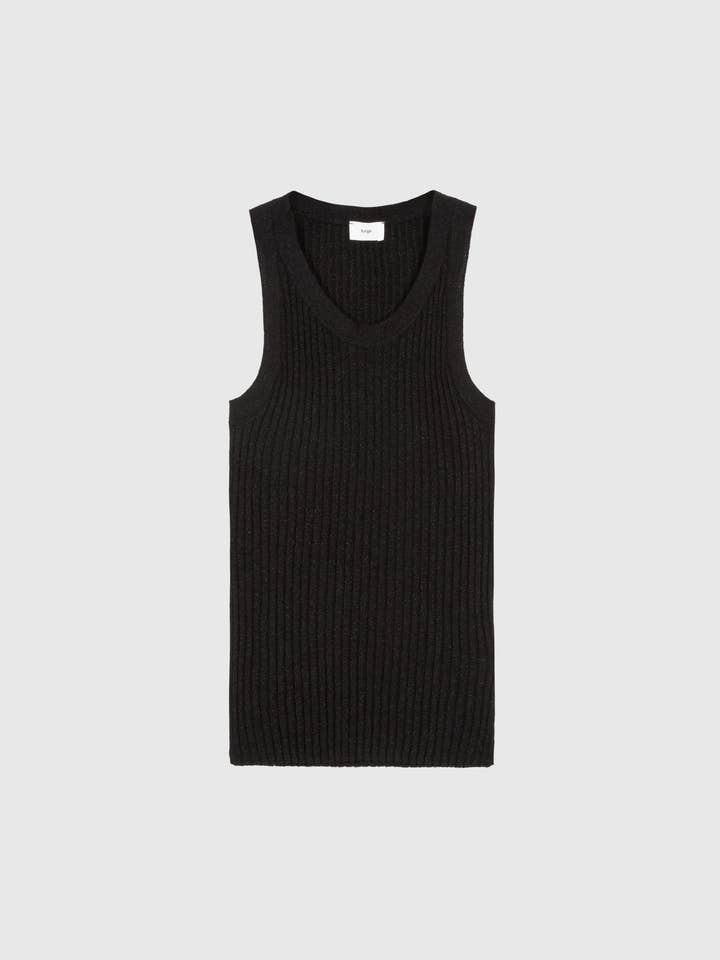 LAYA TANK TOP black for wholesale by An'ge