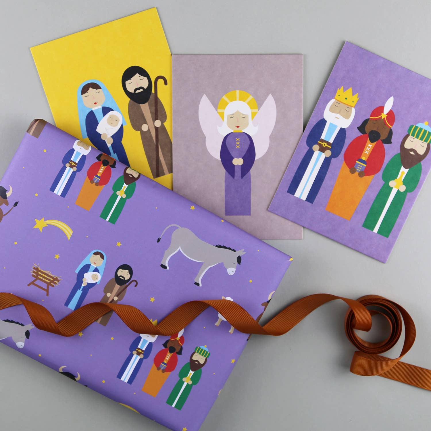 Kunst an Papier - Wholesale Flat Wrap - Josef Christmas wrapping paper4