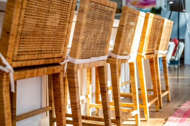 Auden & Avery - Wholesale Stool - Hayes Counter Stool w/Brass End Caps0