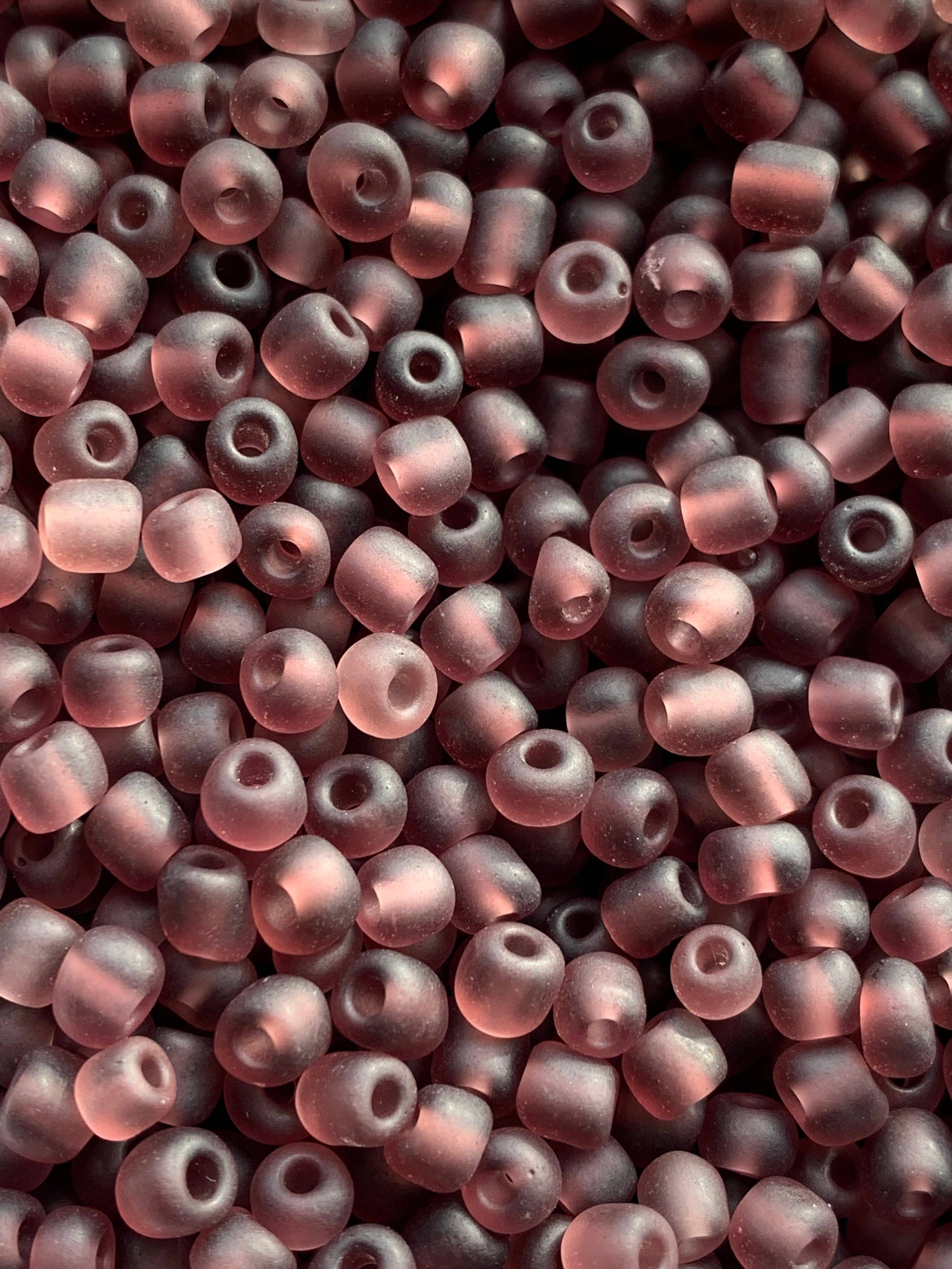 MaddieMayShop - Vendita all'ingrosso Perline - Perline in vetro Frost, perline in vetro da 6 m, perline sfuse1