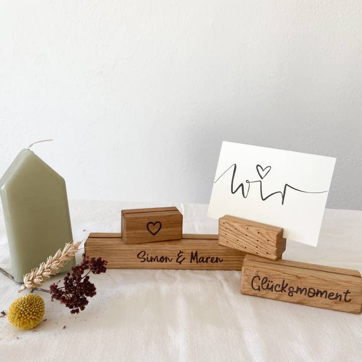 HolzArt - Wholesale Picture Frame Stand - cardholder1