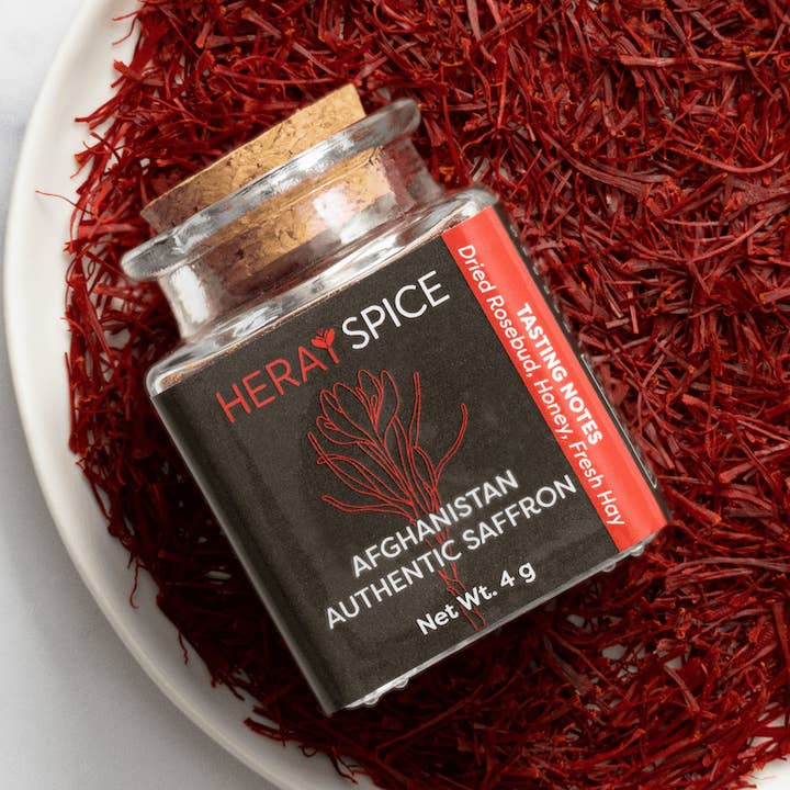 Heray Spice - Wholesale Gedroogde kruiden - 2 gram fijngemalen saffraanpoeder, ethisch geproduceerd0