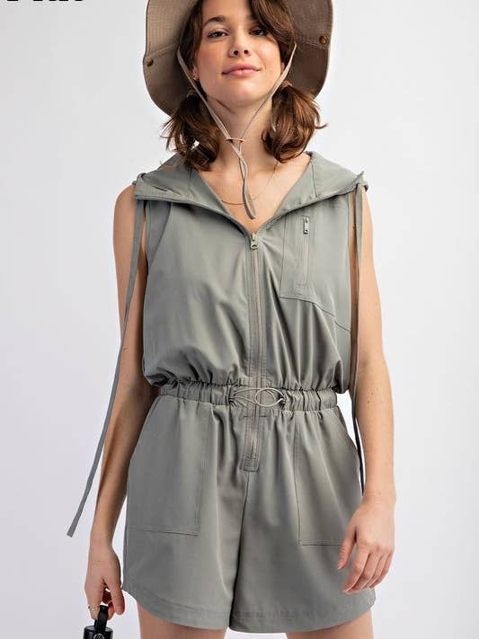 JP7750PL37 ÄRMELLOSER KAPUZENPULLOVER AUS SCHWEREM POLY-STRETCHGEWEBE für den Großhandel von Sunday Morning