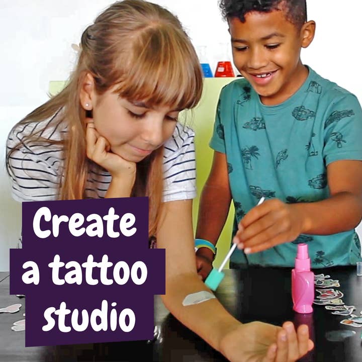 Science4you – wholesale Leksaksset - Barn – Tattoo Factory - Leksak, Spel för barn (på 7 språk)2