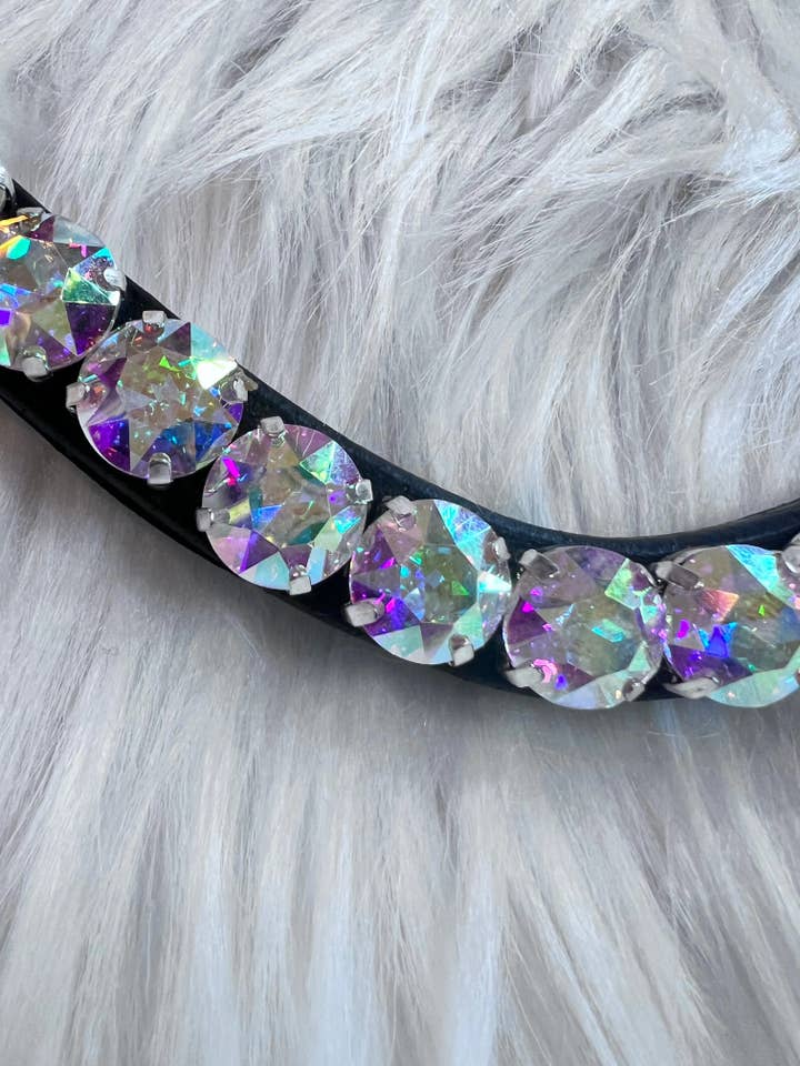 Frontalera Diamond Star Slim Size hasta Big Size Cristales para venta al por mayor de CR Harmonyequestrian