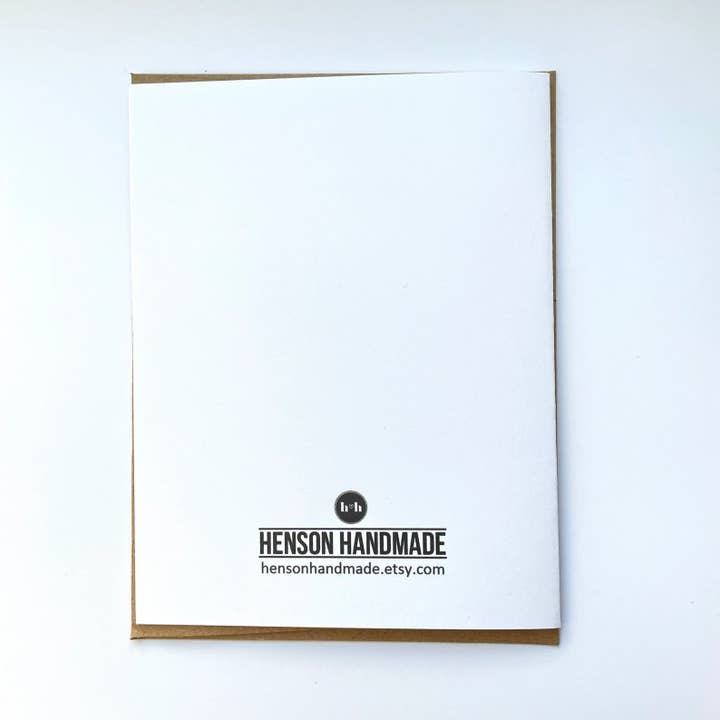 Henson Handmade - Wholesale Season's Greetings Card - Gruss vom Krampus - Hand Lettered Holiday Card1