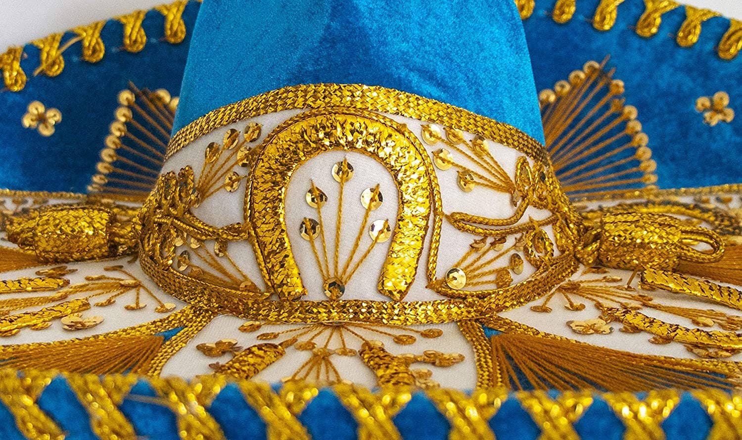 FESTMEX – Großhandel Kostüm – Erwachsene – Authentischer mexikanischer Sombrero Mariachi Charro Hut für Erwachsene, hochwertiger mexikanischer Hut für Kostümpartys, 5 de Mayo, 16 de Septiembre6