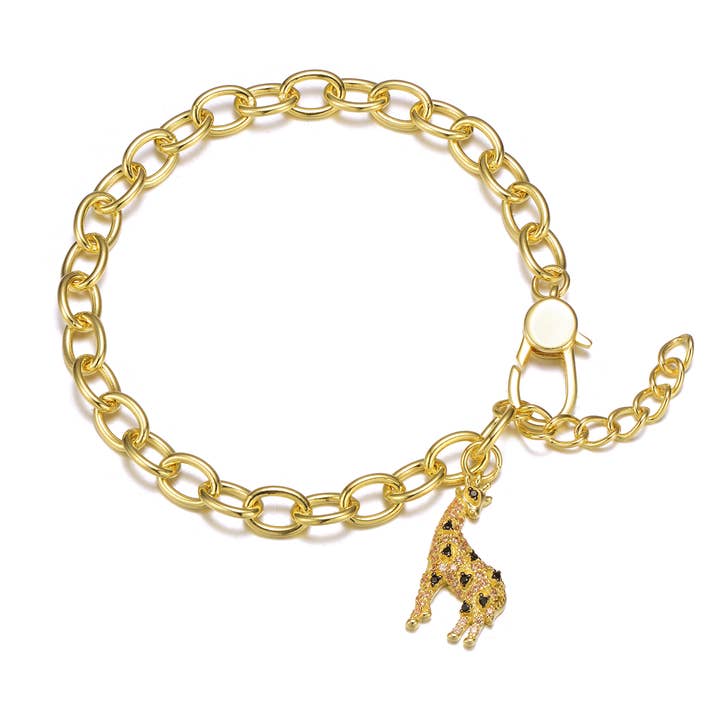 Sterling Silber Zirkonia Tierarmband (2822) für den Großhandel von Genevive