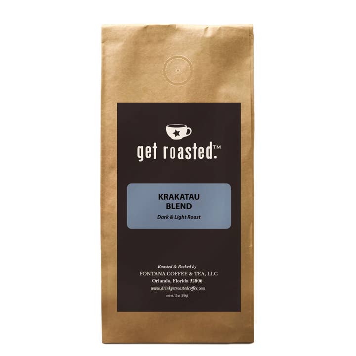 Krakatau Dark & Light Röstkaffee für den Großhandel von Fontana Coffee & Tea, LLC