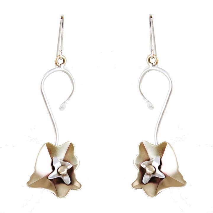 Garden Party Ohrringe aus Messing, Sterling für den Großhandel von Whitney Designs Ltd.