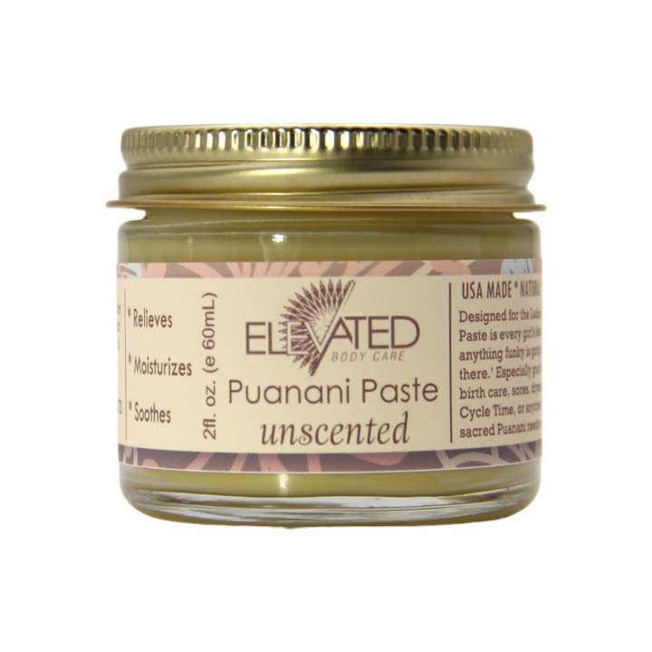 Taylor's Naturals - Vente Crème/baume/pommade cicatrisante - ELEVATED - Pâte Puanani (pâte féminine) - 2oz.1