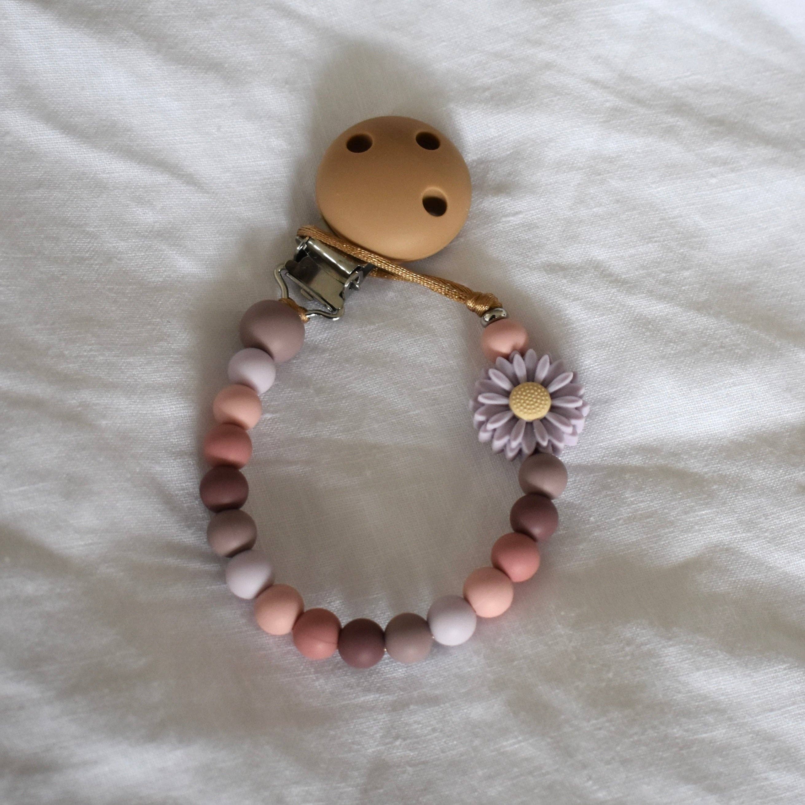 Bella Zailea - Wholesale Pacifier clip – Baby - Daisy Dummy Clip5
