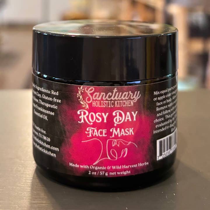 net weight- Rosy Day Face Mask for wholesale by Sanctuary Holistic Kitchen
