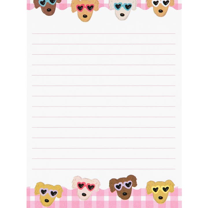 Golden Sunnies Notepad for wholesale by Callie Danielle
