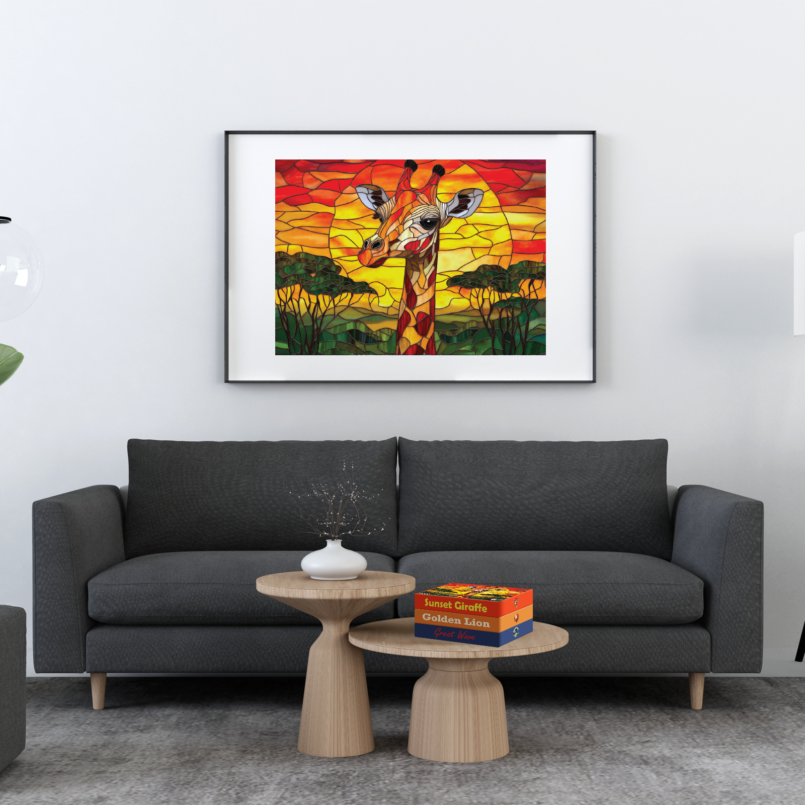 Final Piece Puzzles - Wholesale Puzzle - Adult - No. 10 - Sunset Giraffe3