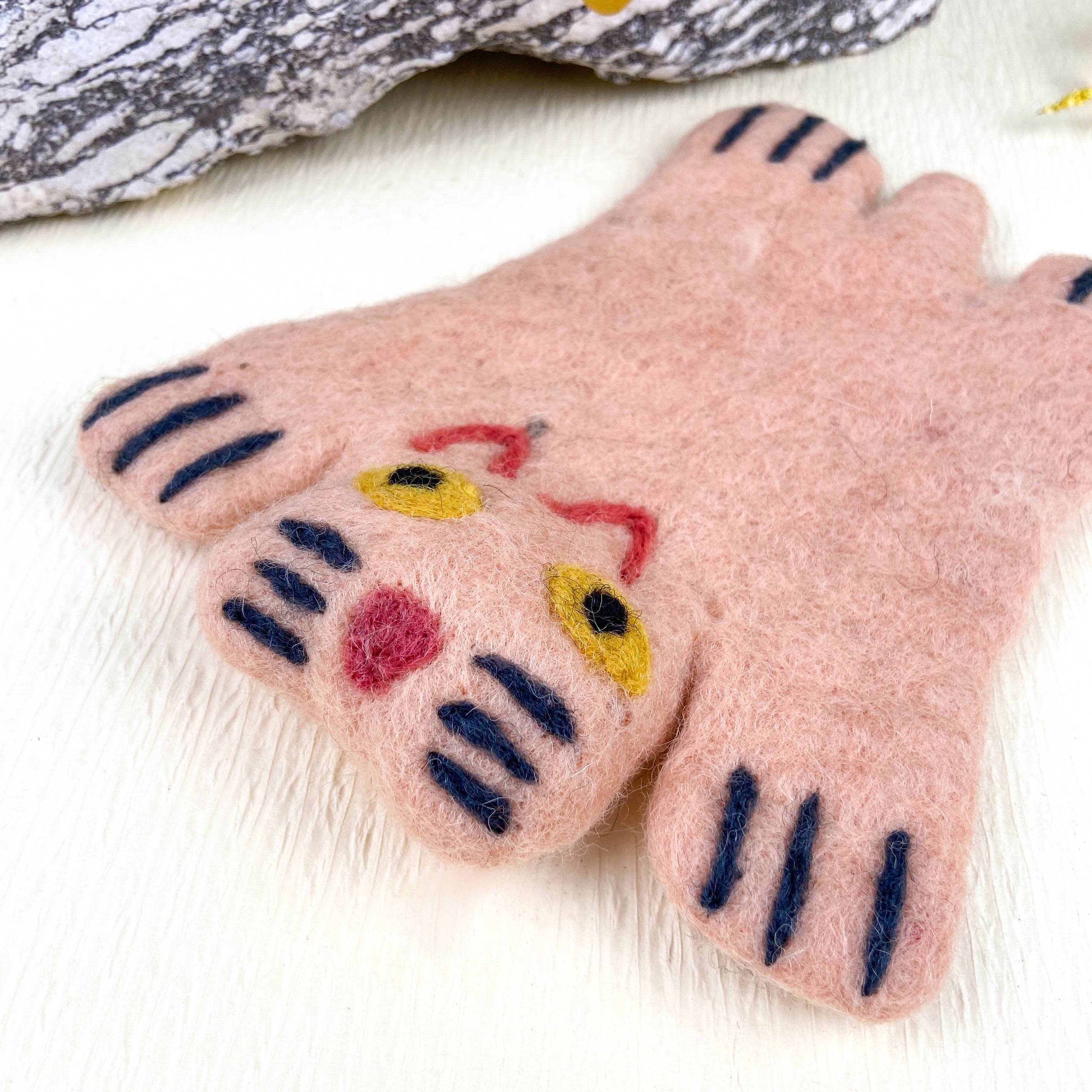 mildstyles - Vendita all'ingrosso Sottobicchiere - Sottobicchiere King of the Prairie, in lana, motivo: leone3