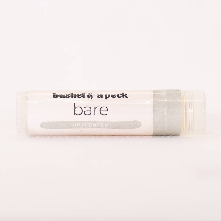 Bare Lip Balm: Unscented for wholesale by Bushel & a Peck Organic Skincare and Beauty