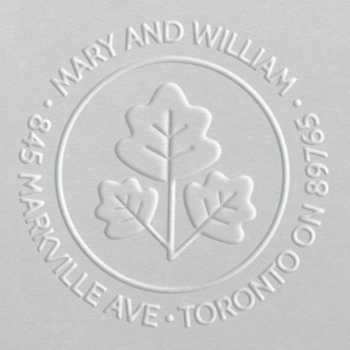 Indirizzo Embosser - Autumn Leaves per la vendita all'ingrosso da parte di Ladd Stamps