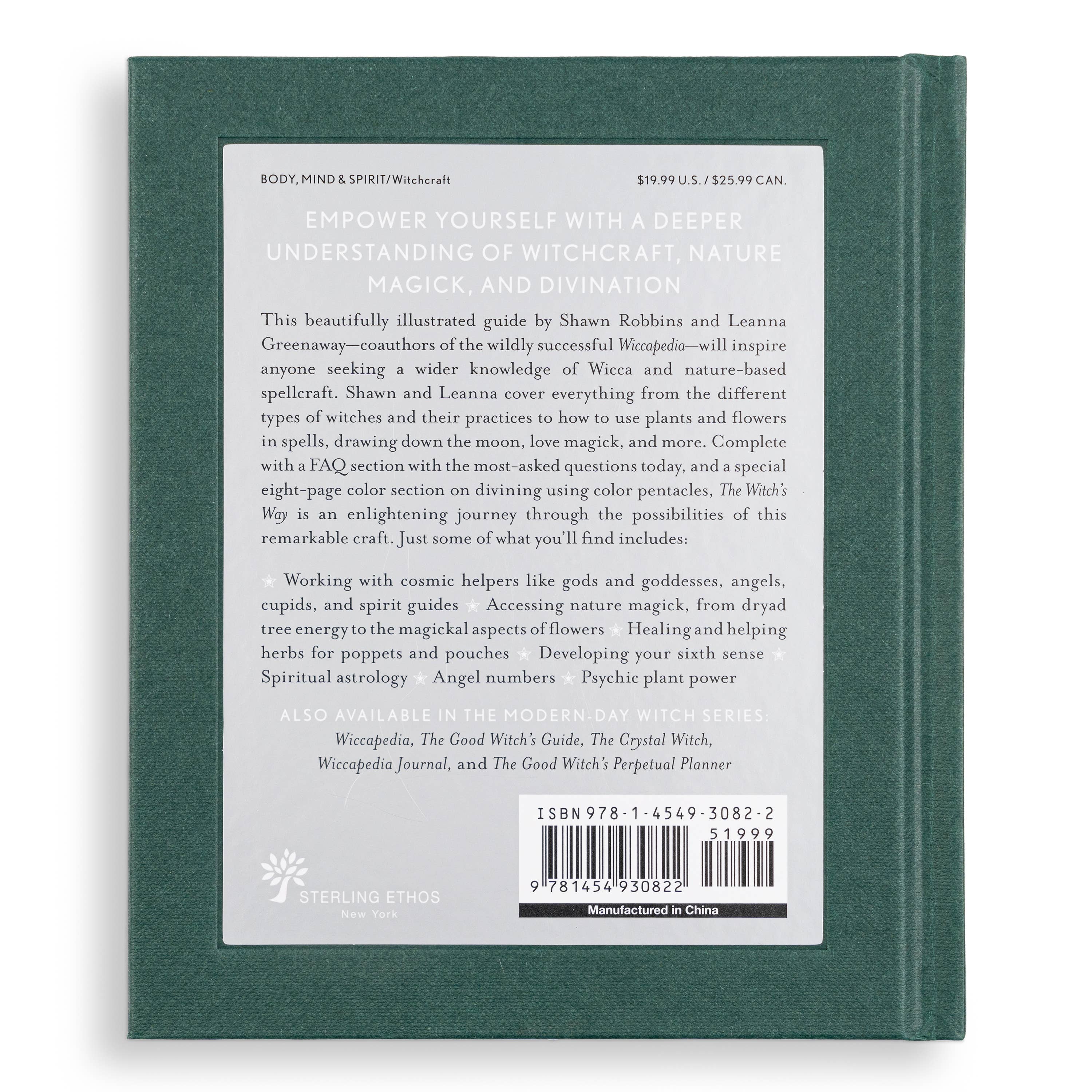 Hachette Book Group - Wholesale Body, Mind & Spirit Book - Witch's Way by Shawn Robbins1