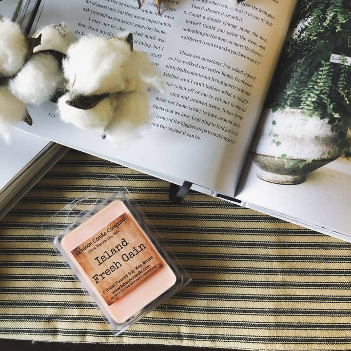 Lebanon Candle Company - Wholesale Wax Melt - Island Fresh Gain Wax Melt