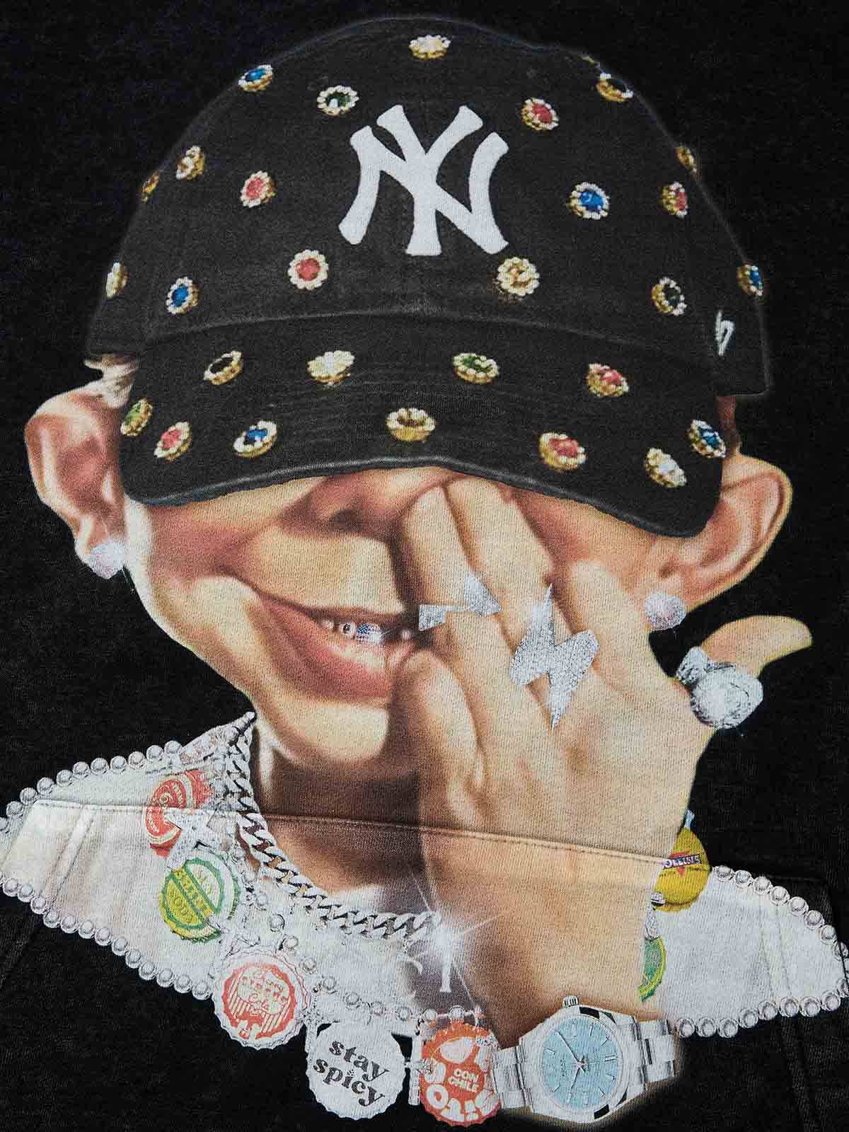 NOISSEY - Vendita all'ingrosso Felpa con cappuccio - Unisex - Felpa con cappuccio personalizzata alla moda Hip-Hop di alta qualità Bad Boy8