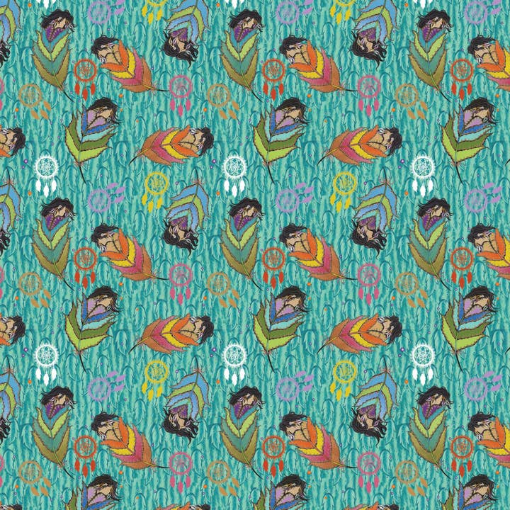 Föryngringskollektion-Sisterhood -100% Polyester Satin-Aqua för wholesale av Camelot