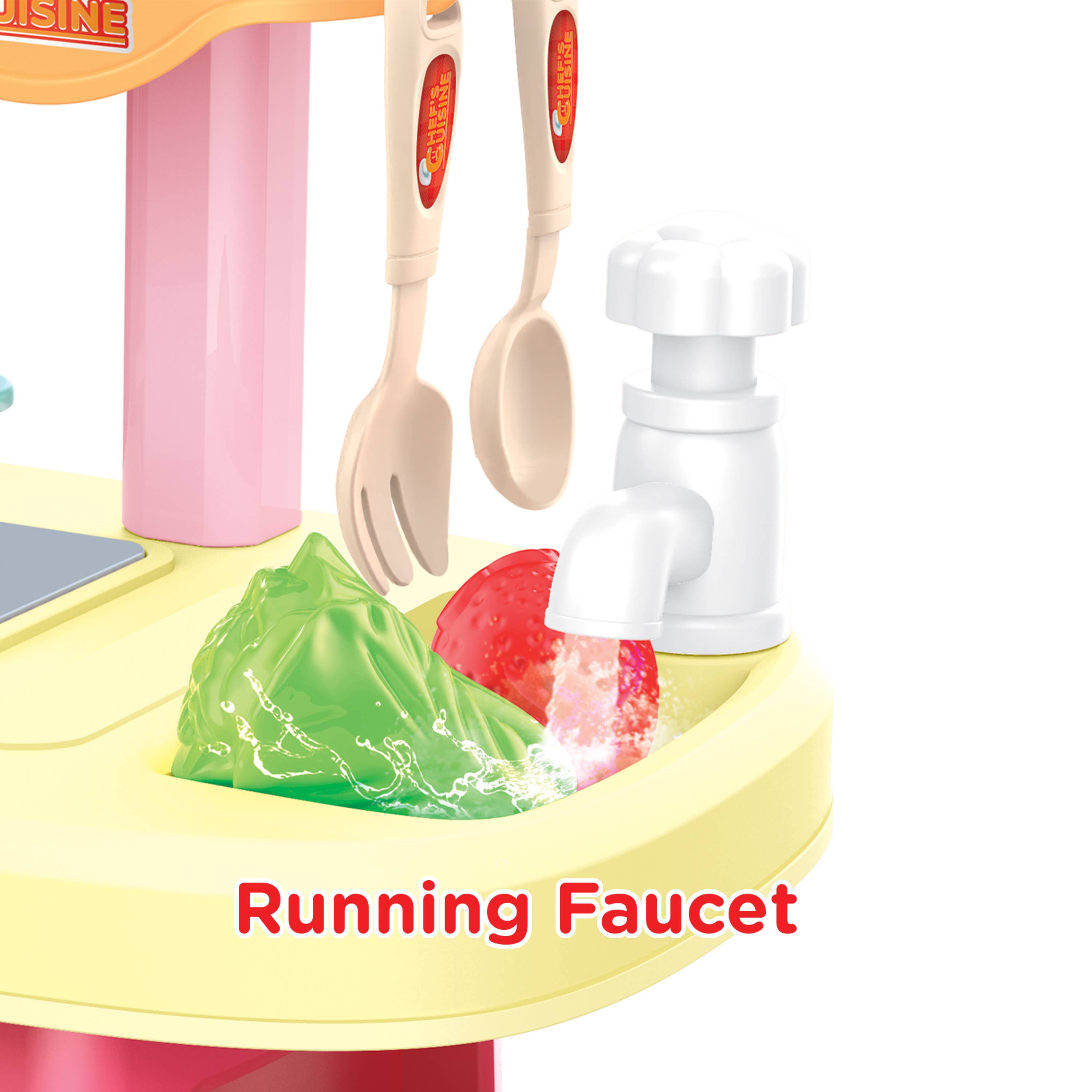 World Tech Toys - Wholesale Toy Set - Kids - 28 Piece Chefs Cuisine Kids Kitchen Playset2