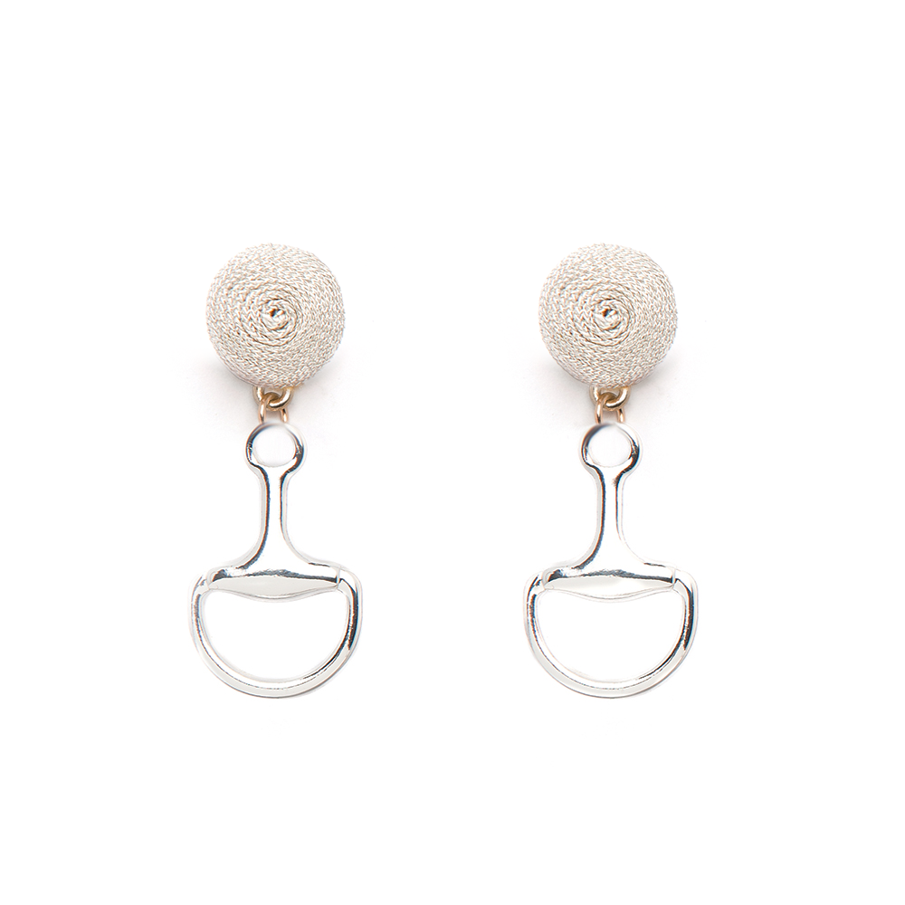 Fornash - Wholesale Dangle Earrings - Thread Earrings - Bit - Silver8