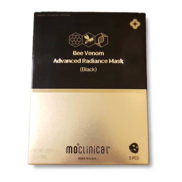eGlobal Beaute - Wholesale Skincare Face Mask - MO Clinical Bee Venom Advanced Radiance Mask (5Pcs Charcoal)