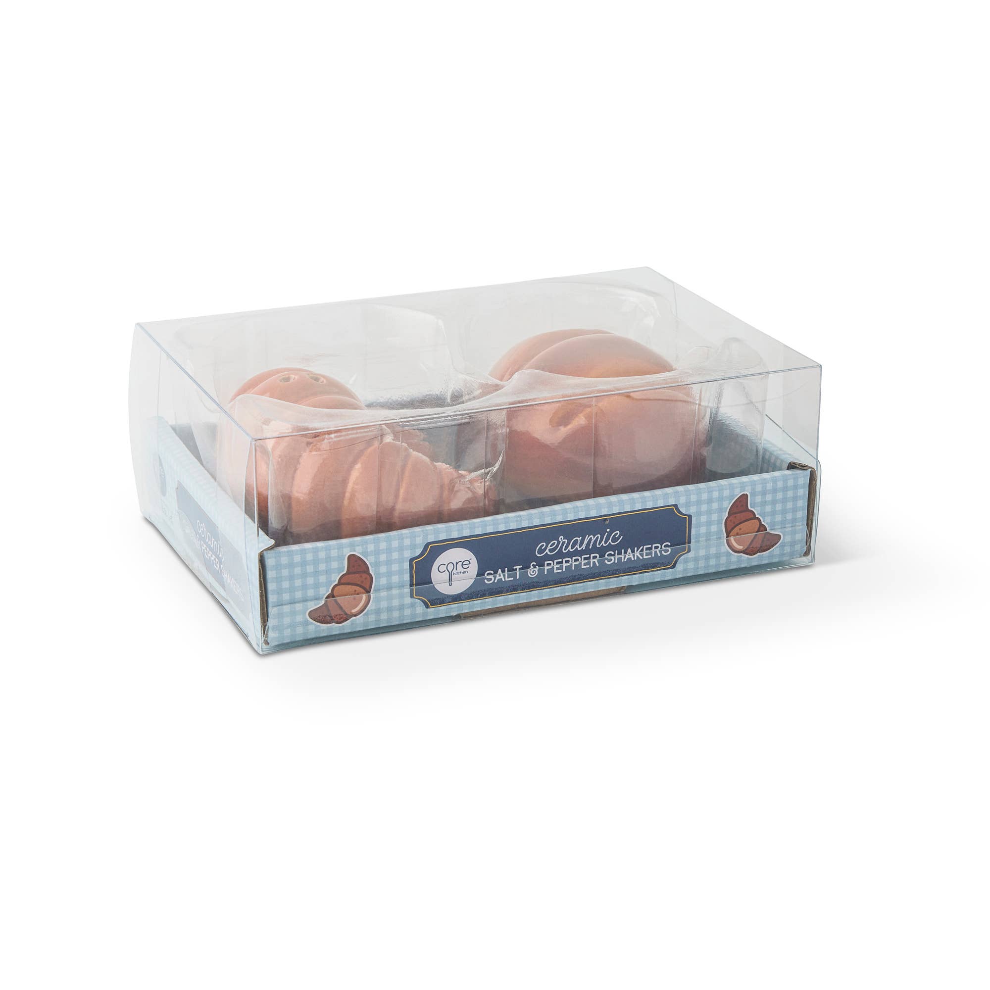 Core Home - Wholesale Salt & Pepper Shaker Set - Ceramic S&P Shaker Set - Croissants2