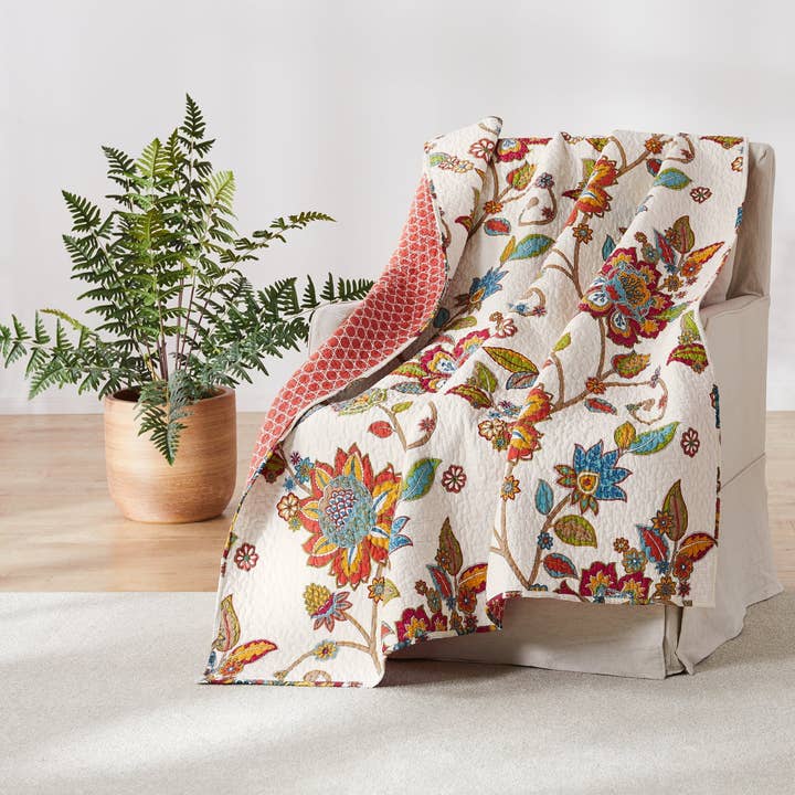 Clementine Quilted Throw for wholesale by Levtex Home