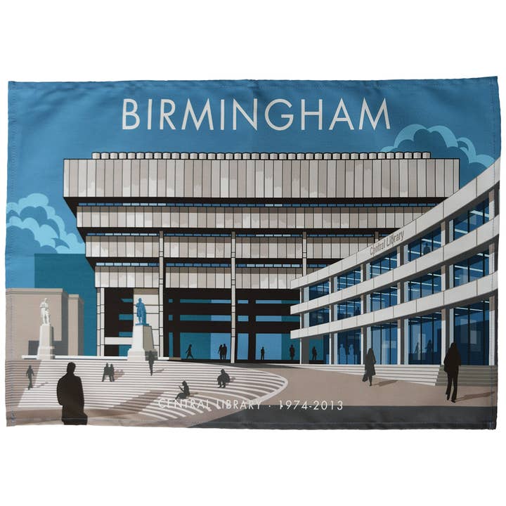 Birmingham Bibliotek kökshandduk för wholesale av Town Towels