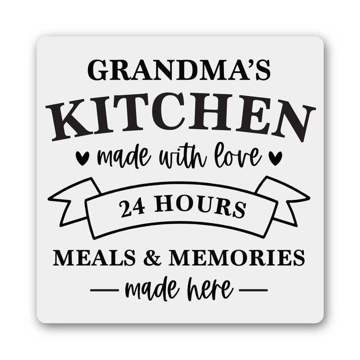 Grandma's Kitchen Magnet for wholesale by Knotty Design Co.