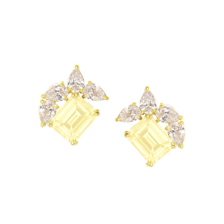 Sahira Jewelry Design - Wholesale Dangle earrings - Marquise Sunburst Earrings