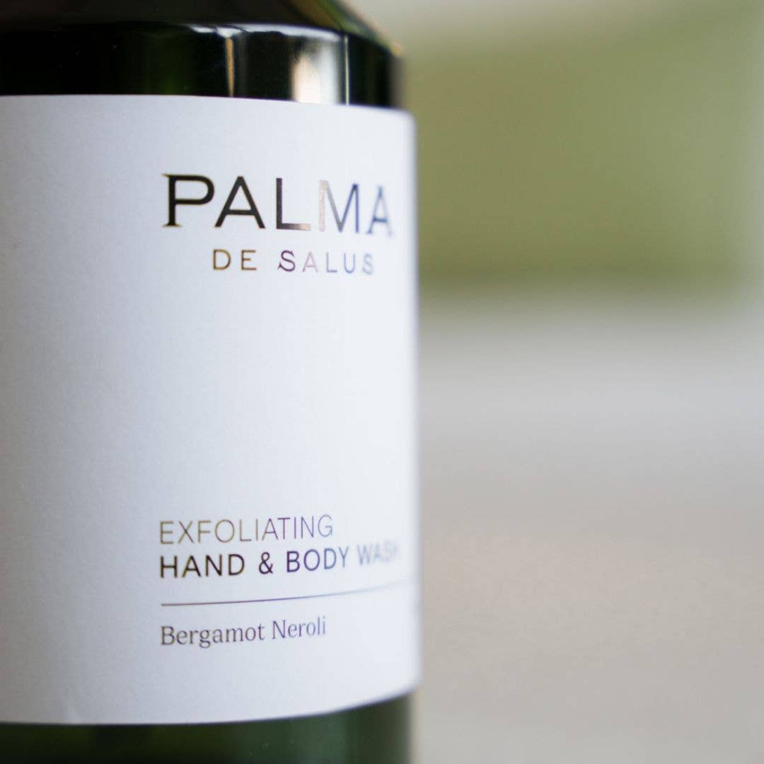 Palma de Salus | Elevate your daily hand care - Wholesale Body Wash/Shower Gel - Bergamot Neroli Luxury Hand & Body Wash - Exfoliating, Vegan2