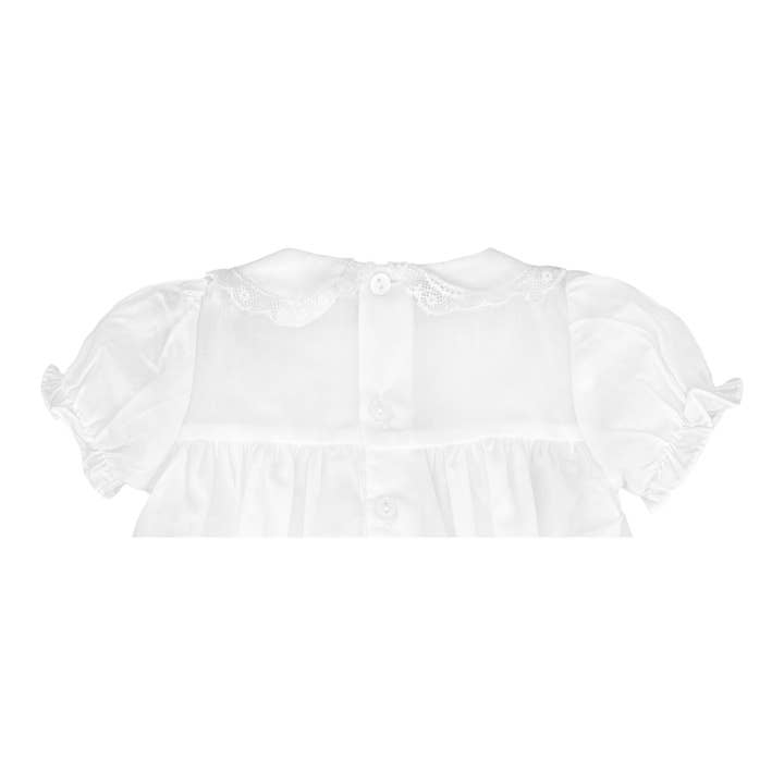 Petit Ami & Zubels - Wholesale Dress - Baby - Fully Smocked Dress with Lace7