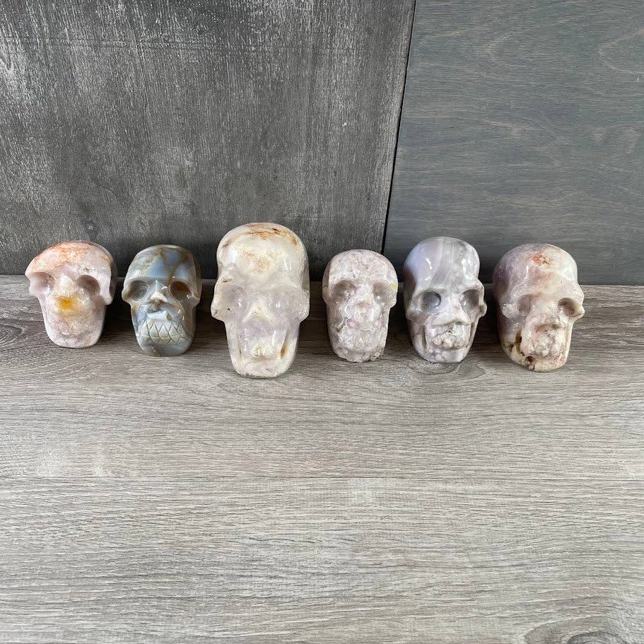 Keystone Crystals - Wholesale Spiritual Stone/Crystal - Assorted Crystal Skulls – Bulk Lot for Gift Shops105