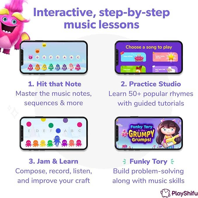 Curiosity Distribution – wholesale Brain game – Child – Plugo Piano (no gamepad) Augmented Reality Music Learning System - STEM4