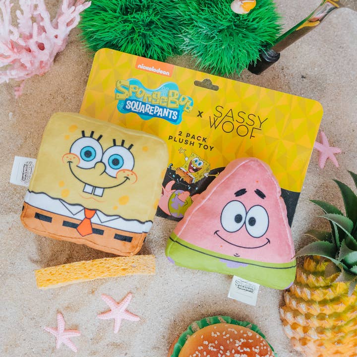 Dog Toy - SpongeBob SquarePants™ for wholesale by SASSY WOOF