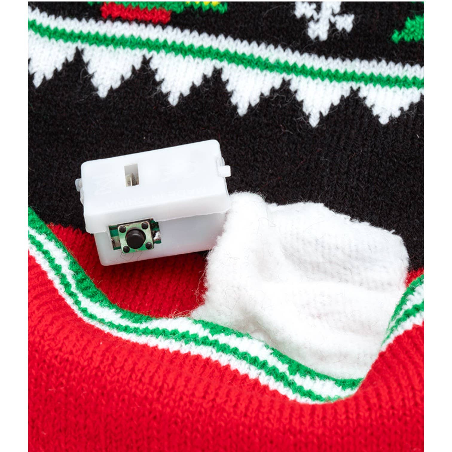 LA Jewelry Plaza - Wholesale Beanie - Women's - Double Pom Pom LED Christmas Light Up Beanies Set1