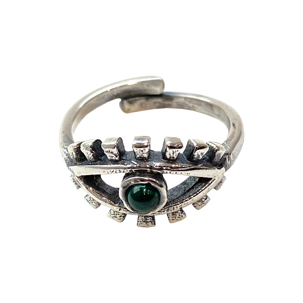 VIE – Engroshandel Statementring – Sølvbelagt justerbar ring, design nr. 374