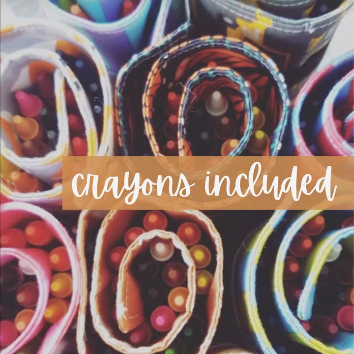 PaperFromHeaven - Wholesale Crayons - Kids & Baby - Handmade Crayon Roll Holder – Kids Stocking Stuffer6