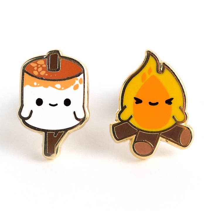 Campfire Cuties Earrings for wholesale by LuxCups Creative