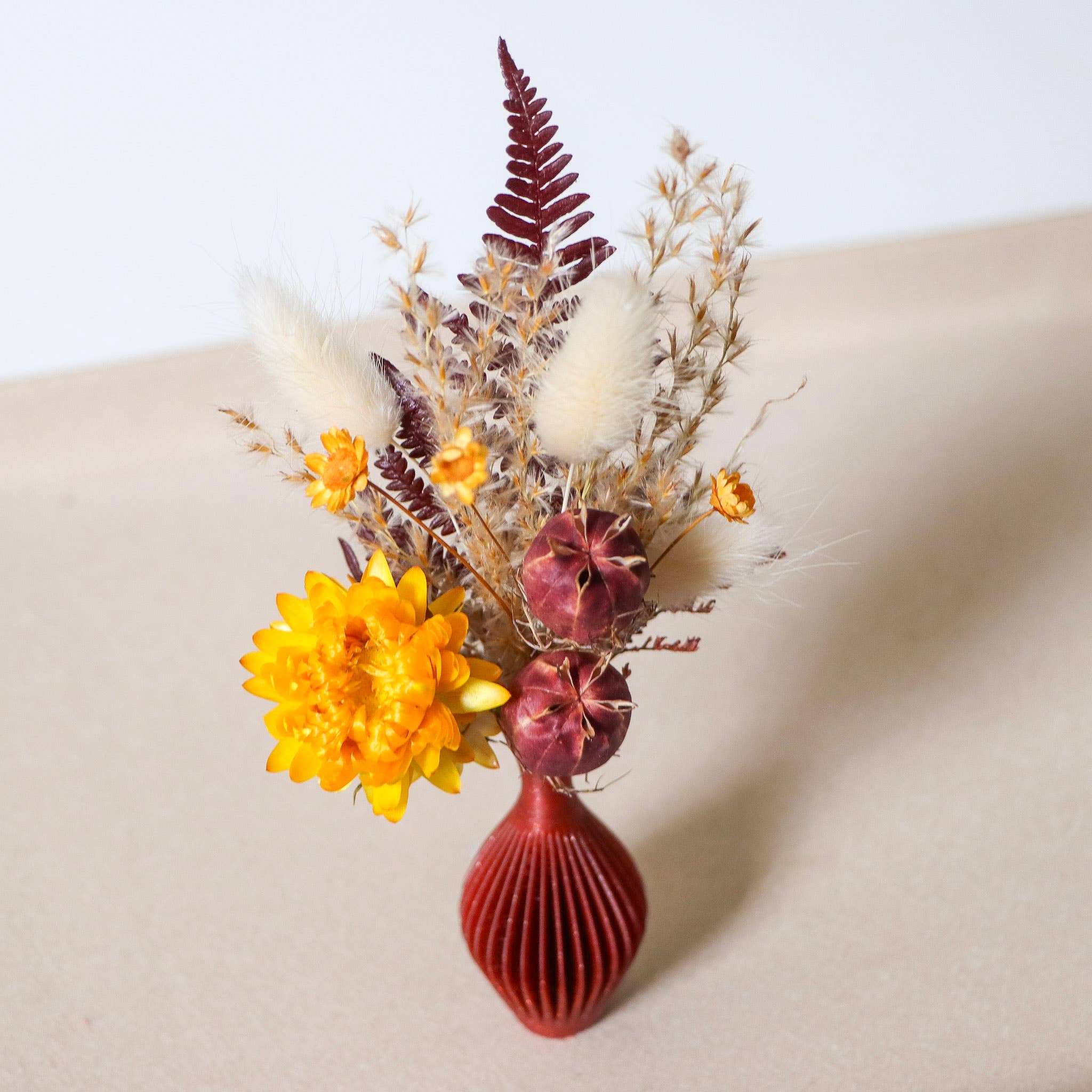Central Market Flowers - Wholesale Dried/Pressed Flowers - Bitty Bloom Magnets - Assorted6