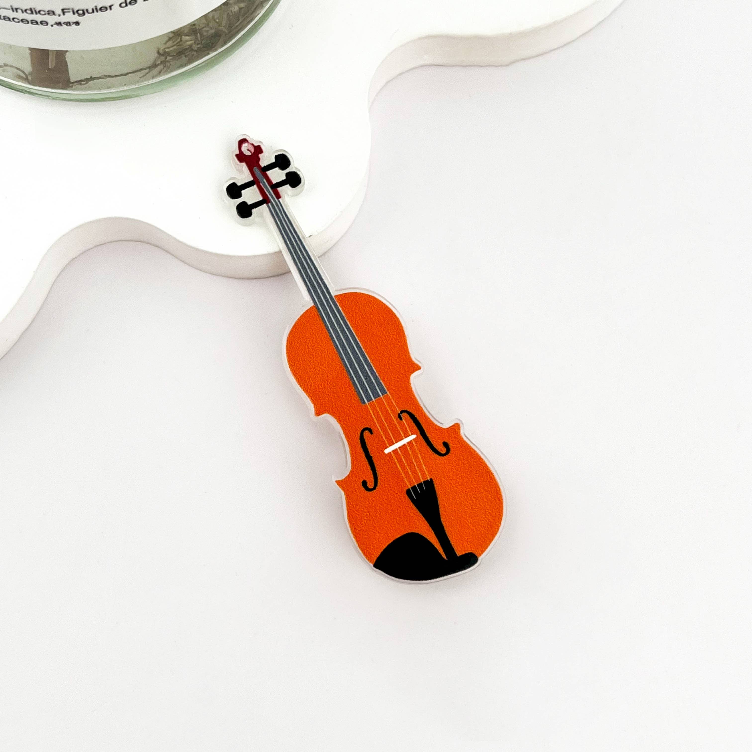 mildstyles - Wholesale Hair clip – Women’s - Acrylic Cool Guitar Charm Duckbill Hair Claw Clip 🎸🎶1