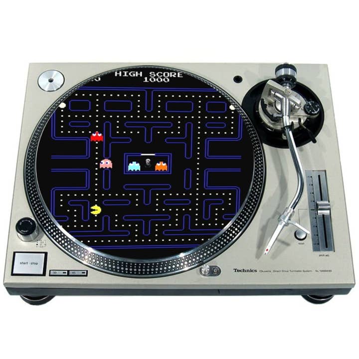 Phatmatz - Vendita all'ingrosso Accessori musicali - Slipmat 12"/ 7" per giradischi - Pacman