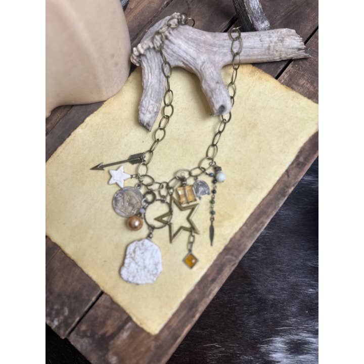 Scooples Jewelry - Wholesale Pendant/Charm Necklace - Gypsy Junk Original - Dutton - Necklace