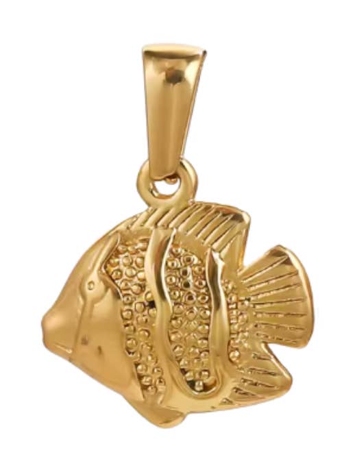 Fisk Amulet Guld for engroshandel hos Coco Luna Collection